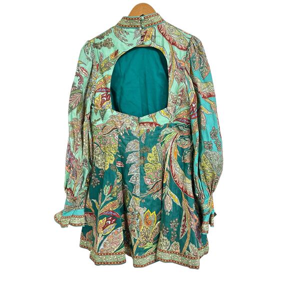 Alemais Franca Mini open back linen‎ Dress size 10 $609 - Picture 9 of 10